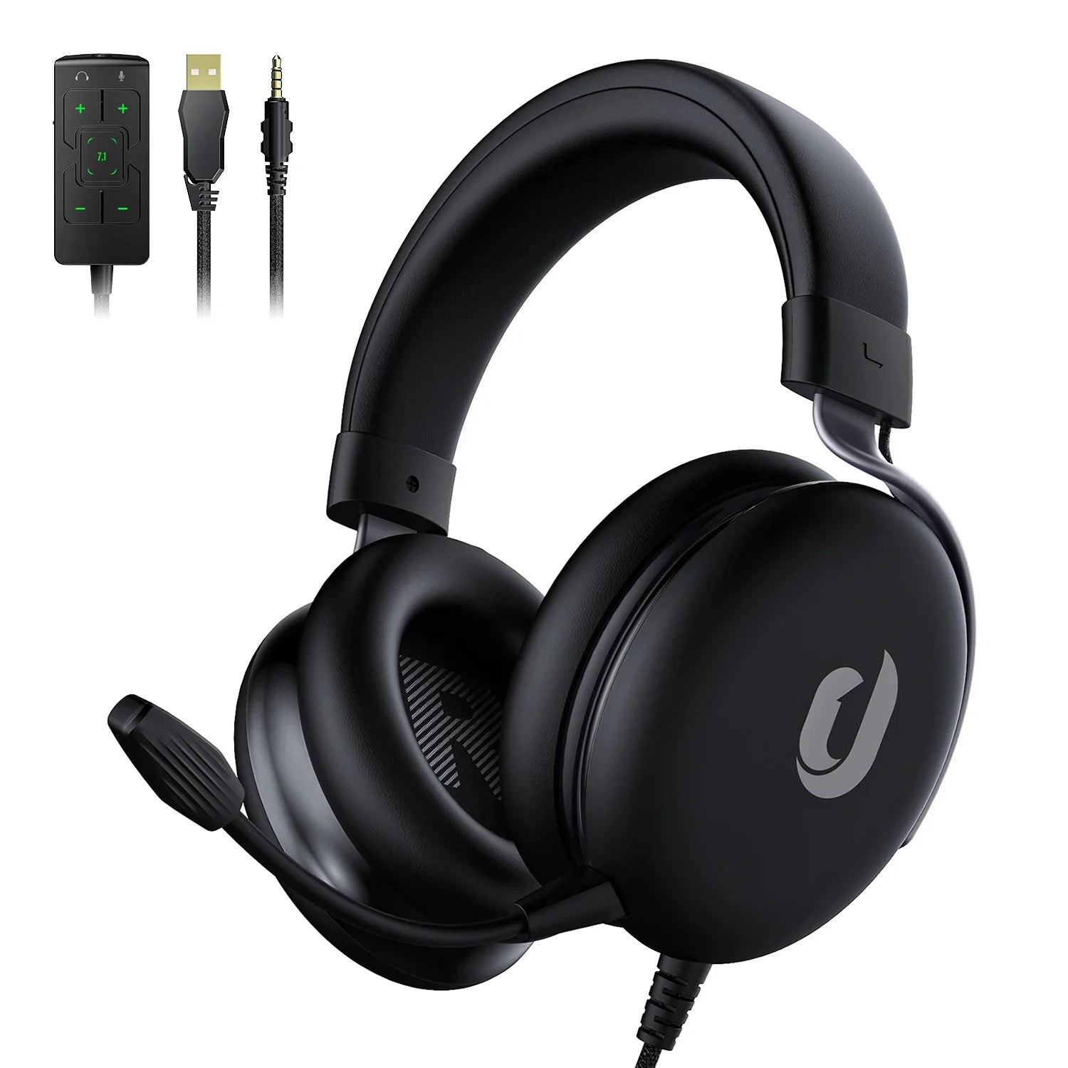 Pro Gaming Headset – Stereo Sound, Omnidirectional Mic, Universal 3.5mm Jack